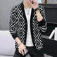 Slim fit  High-end Knitted Cardigan Sweater For Men - EX-STOCK CANADA