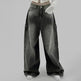 European And American Slimming High Waist Wide Legs Baggy Jeans Pant For Women - EX-STOCK CANADA