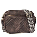 Daily Matching PU Leather Business Commute Zipper Crossbody Bags for women - EX-STOCK CANADA