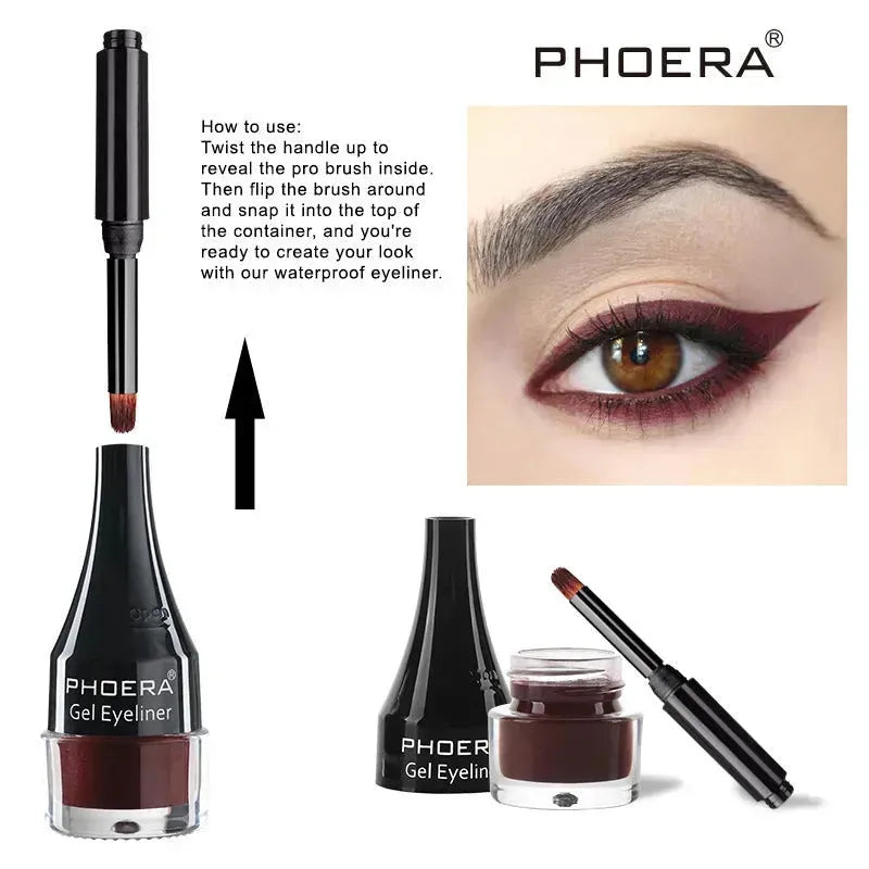 PHOERA Ten Color Eyeliner Eyeliner - EX-STOCK CANADA
