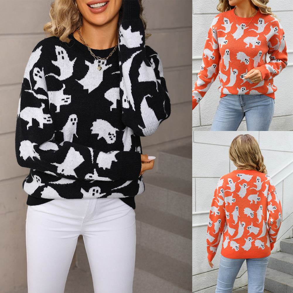 Halloween Sweater Pullover Plus Size Knitwear EX-STOCK