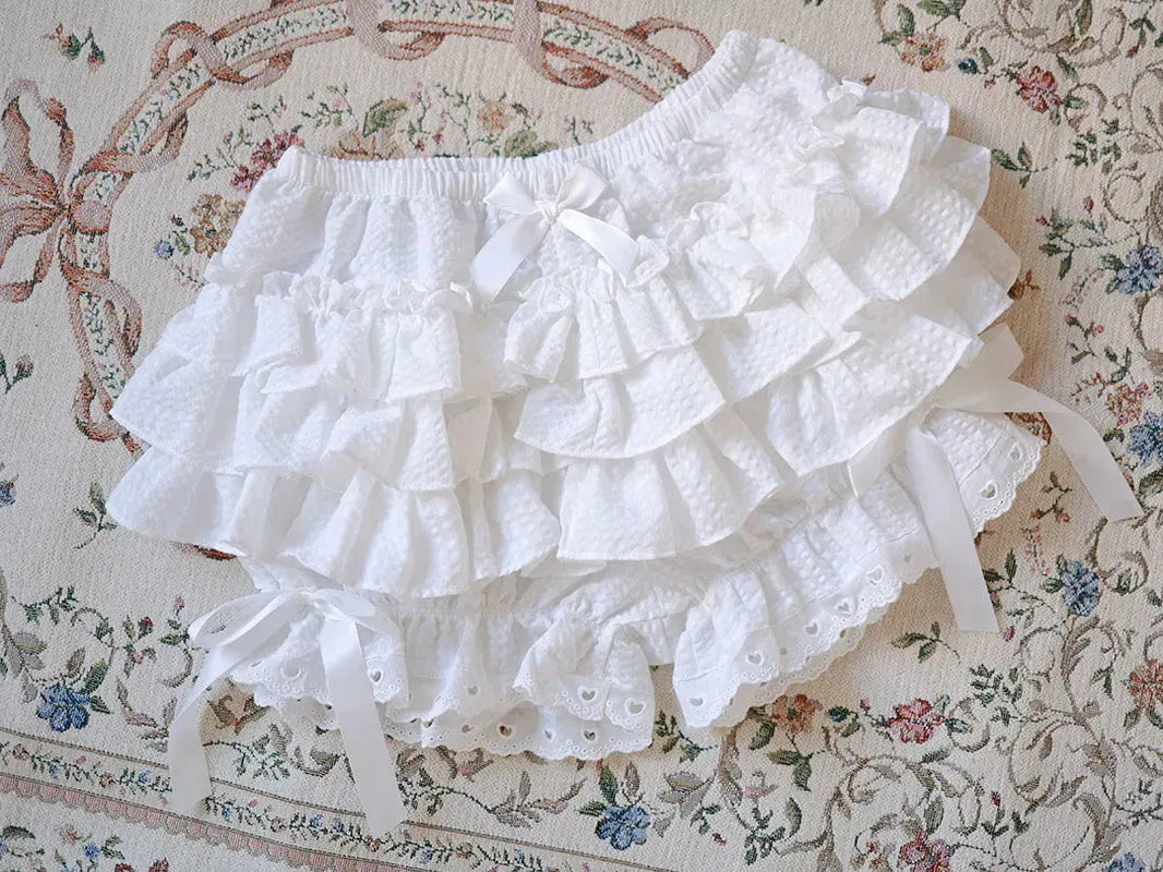 Cake Princess Skirt Mini Multi Layered Pants - EX-STOCK CANADA