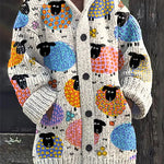 Sweater Autumn And Winter Loose Twist Cardigan | EX-STOCK product gallery photo 10