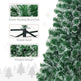6FT Indoor Christmas Tree Artificial Decoration Xmas Gift With Metal Stand 375 Tips EX-STOCK Canada 