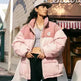 Men's Winter Corduroy Stitching Embroidery Cotton-padded Winter Coat - EX-STOCK CANADA