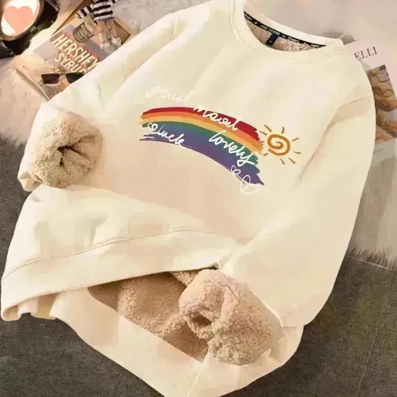 Autumn Winter Fleece-lined thick sweatshirt Pullover top for men - EX-STOCK CANADA