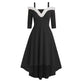 Women's Deep V Strapless Swing Dress EX-STOCK Canada 