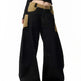 Retro Minority Design Inside-out Wear Stitching Baggy Jeans Pant For Women - EX-STOCK CANADA