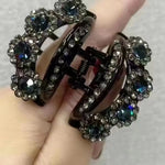 Rhinestone Barrettes High-end Flower Hair Clip - EX-STOCK CANADA