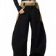 Retro Minority Design Inside-out Wear Stitching Baggy Jeans Pant For Women - EX-STOCK CANADA