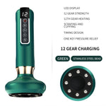 Electric Vacuum Cupping Massager For Body Anti-Cellulite Suction Cup Gua Sha Massage Body Cups Guasha Fat Burning Slimming Jars 