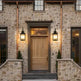 Large Outdoor Glass Wall Light Supports Many Types Of Bulbs -2 Packs - EX-STOCK CANADA