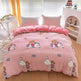 Double-sided Warm Coral Fleece Duvet Cover EX-STOCK Canada 