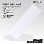 Cold Feeling Towel Outdoor Sports Sweat-absorbent Breathable Towel EX-STOCK Canada 