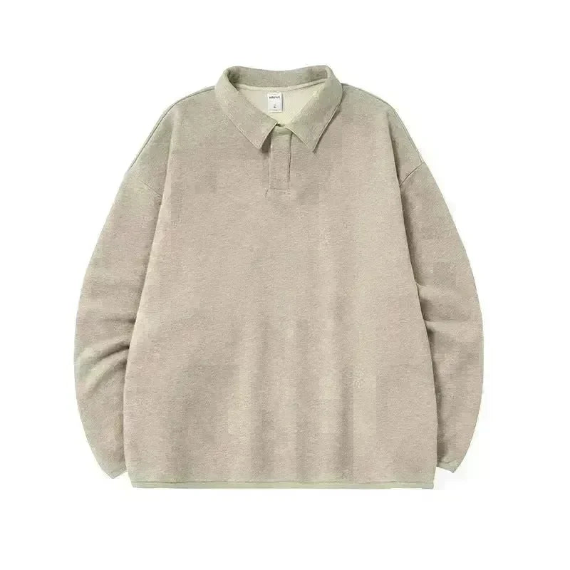 Fall And Winter Oversized Lapels Fleece Sweatshirt Pullover Top for men - EX-STOCK CANADA
