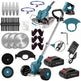 21V Electric Weed Eater With Wheels,Cordless Battery Weed Wacker With Charger, 2Batteries,3 In 1 Brush Cutter String Trimmer Grass Trimmer Lawn Mower,Edger For Garden And Yard Lawn,dealsforyoudays EX-STOCK Canada 