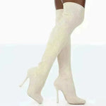Thigh High Boots Women Over The Knee Long Boots Fashion Shoes