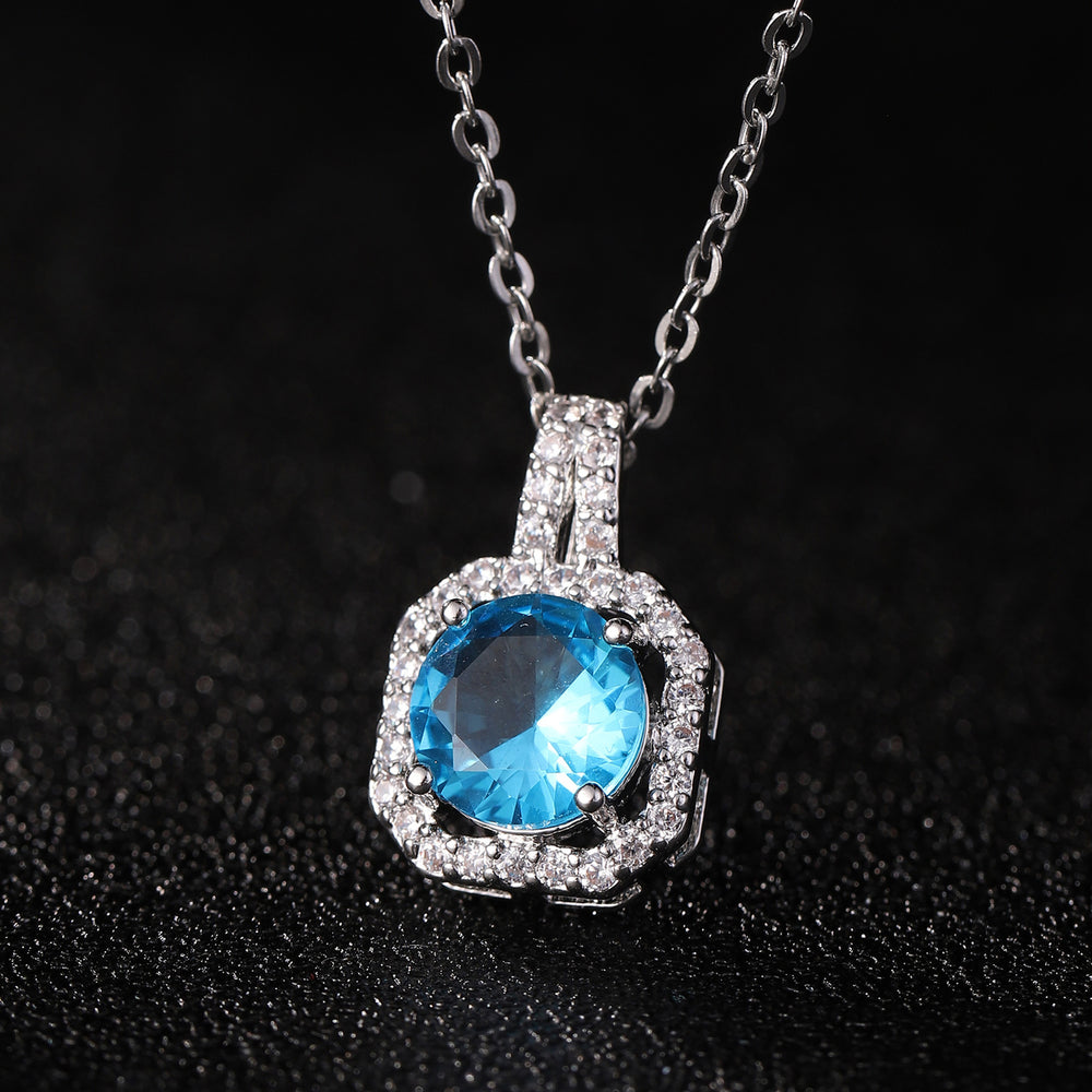 Perfume Bottle Pendant Necklace Women's Full Diamond - EX-STOCK Canada