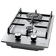 Gas Cooktop 12 Inch, Max 12250BTU 2 Burners Built-in Stainless Steel Gas Stove Top, LPG NG Convertible Dual Fuel Natural Gas Hob With Thermocouple Protection EX-STOCK