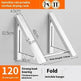 Punch-free Space Aluminum Foldable Invisible Folding Retractable Wall Hanger for Waterproof Hanging Underwear Coat Hanger - EX-STOCK CANADA