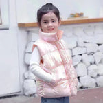 Down Cotton Vest Outumn and Winter Chaleco de invierno Ropa de invierno Niños Fuera sin mangas sin mangas