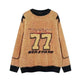 New Trend Autumn Winter Round neck Oversized Pullover Wool Sweater for Teenagers - EX-STOCK CANADA