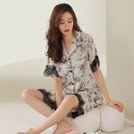 Fashion New Silk Pajamas For Women EX-STOCK