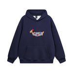 Cartoon Casual Long-sleeve Hooded Pullover 