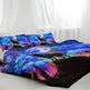 Moon Wolf Duvet Cover Set Single 3pcs Colorful Microfiber Kids Bedding Set EX-STOCK Canada 