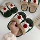 Fashion Non-slip Warm Christmas Elk Plush Shoes EX-STOCK Canada 