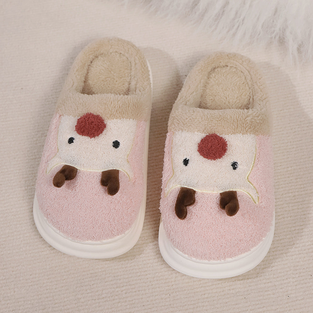 Cotton Slippers Cute Cartoon Indoor And Outdoor Warm Non-slip Comfort And Casual EX-STOCK Canada 