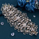 Luxury and Elegant Bridal Flower Rhinestone Headband Fashion Accessories set - EX-STOCK CANADA