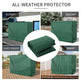 600D Oxford 3-Seater Patio Swing Cover Outdoor Swing Chair Cover Rain Protection Waterproof Anti-UV, Dark Green EX-STOCK