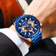 Tactical Motorcycle Waterproof Luminous Watch Timing Multi-Pointer EX-STOCK Canada 