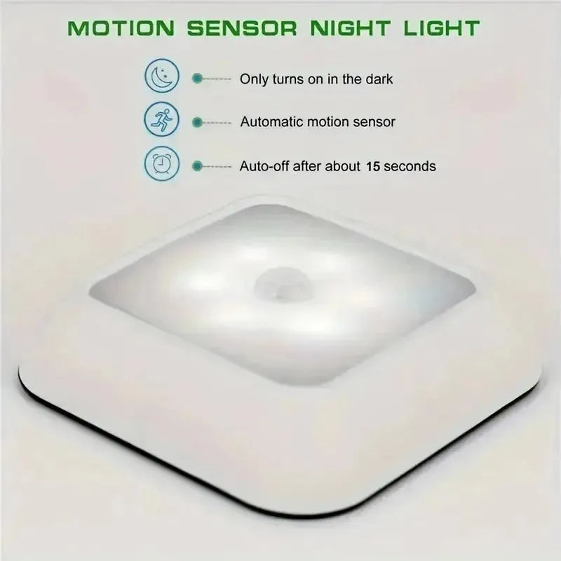 6 Pcs Induction Cabinet Night Light Motion Sensor - EX-STOCK CANADA