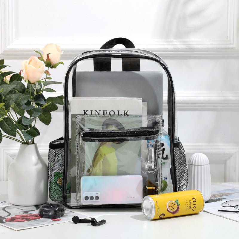 Clear PVC Transparent Backpack