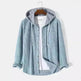 Men's Autumn And Button down Waffle Hoodie Cardigan - EX-STOCK CANADA