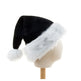 Black Christmas Hat Halloween Plush Hat Thickened Plus-sized Christmas Hat EX-STOCK Canada 