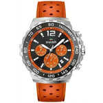 Men's Luminous Sports Breathable Hole Silicone Strap Six-pin Quartz Watch