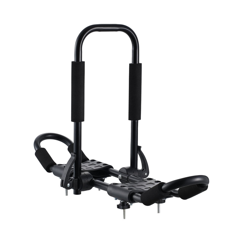 Kayak Roof Rack 1 Pair J-Bar, Soft Roof Rack, Top Mount Tie Down, Carrier For Kayak, Surf Board, Canoe, SUP, Ski Board, Mount On Car, SUV, Truck, 2 Kayaks EX-STOCK