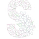 Paper Filigree Painting Kit - Letters - EX-STOCK CANADA
