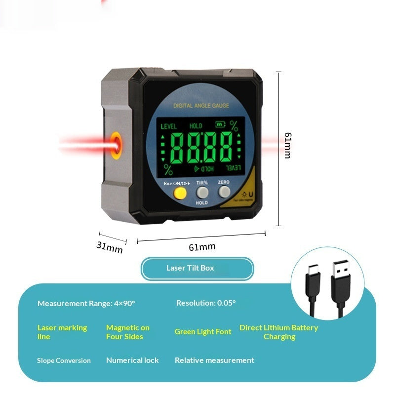 Strumento di Misurazione Angolare ad Alta Precisione Utilizzando Elettronica Magnetica PotenteEX-STOCK Canada 