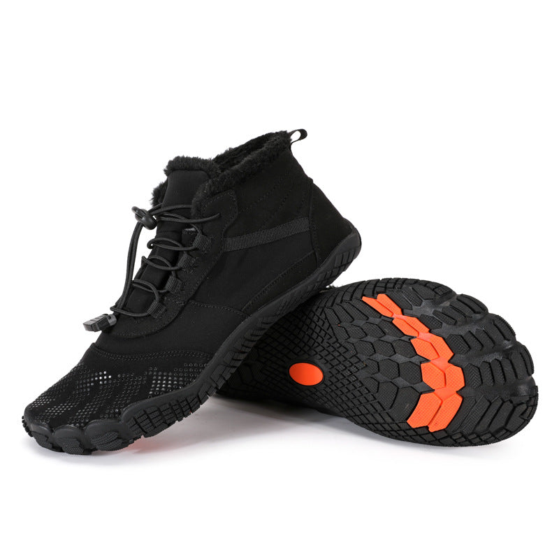 Waterproof fleece-lined winter hiking boots – product view 5