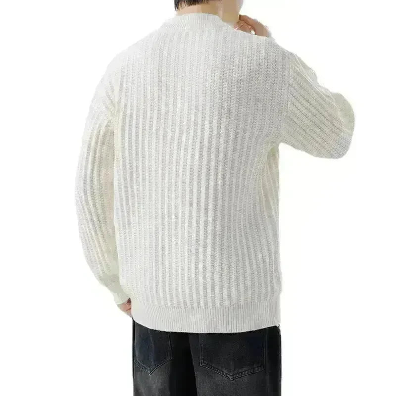 New Autumn And Winter Knitwear Sweater  Crewneck Pullover top for Men - EX-STOCK CANADA