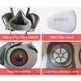 7in1 Half Face Gas Mask Facepiece Spray Painting Respirator Reusable Safety Suit For 6200 With Filter Chemical And Other Work Protection EX-STOCK