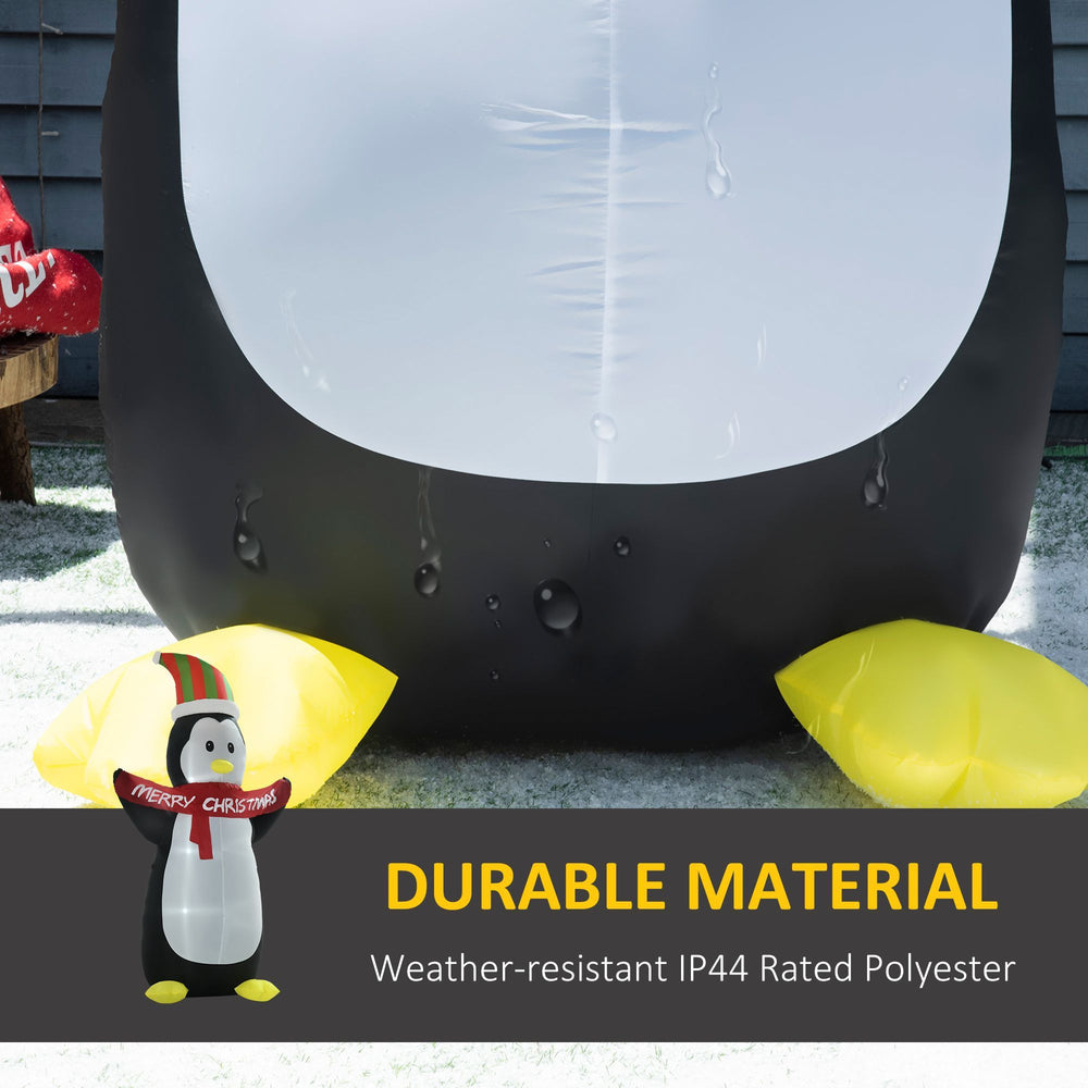 8' Christmas Inflatable Penguin LED Lights Indoor Outdoor Decoration EX-STOCK Canada 