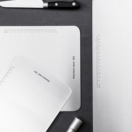 Household Stainless Steel Cutting Board Cut Vegetables EX-STOCK Canada 