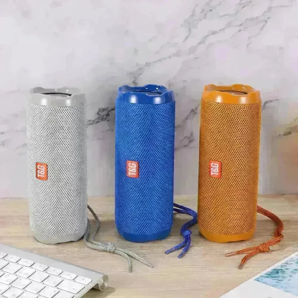 Fabric Portable Creative With Card Holder Wireless Bluetooth Speaker - EX-STOCK CANADA