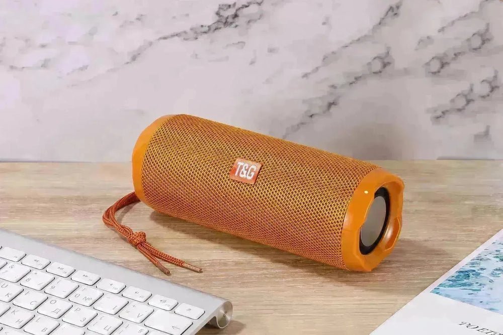 Fabric Portable Creative With Card Holder Wireless Bluetooth Speaker - EX-STOCK CANADA