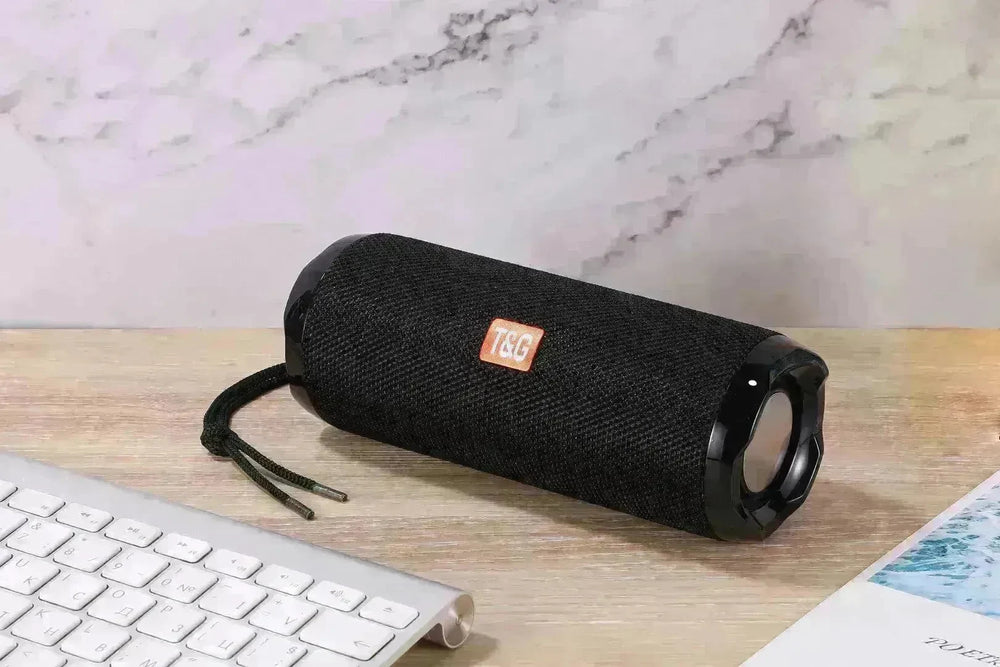 Fabric Portable Creative With Card Holder Wireless Bluetooth Speaker - EX-STOCK CANADA